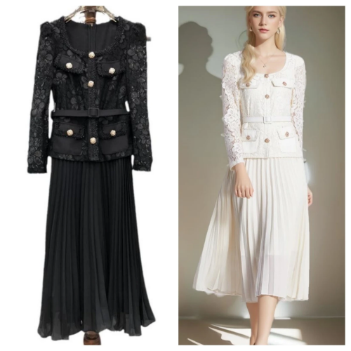 صورة فستان حفلة موسيقية شيفون دانتيل مطرز بالزهور للنساء ، أكمام قصيرة ، صدر مفرد ، متوسط الطول ، طويل ، مصمم مدرج ، حفلة صيفية