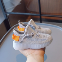 صورة Tennis Children Lightweight Casual Shoes Boys Rubber Bottom Antiskid Outdoor Gym Mesh Breathable Sneakers for Baby Girls Kids